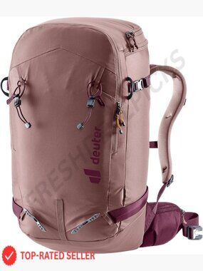 Women's Ski Touring Backpack 40L Lightweight Multi-Day Roll-Top Backcountry